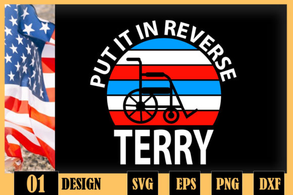 Back Up Terry Funny 4th of July Graphics for Crafts