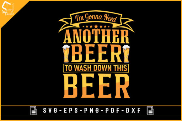 Beer Lover Graphic for Crafts