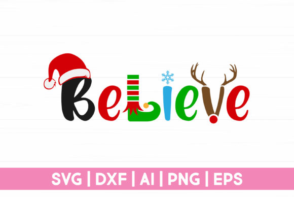 Believe Funny Christmas Tshirt
