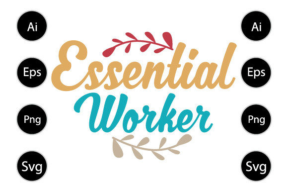 Essential Workers Graphics for Crafts