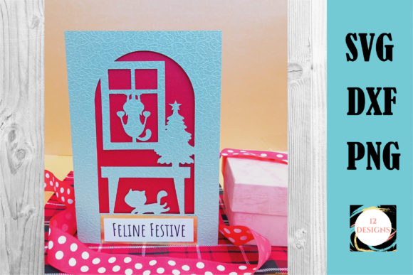 Fun Christmas Graphic for Cat Lovers
