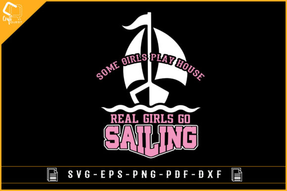 Fun Graphic for Girls Sailor Sailing
