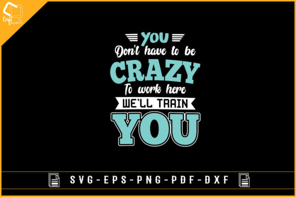 Fun Training Tshirt Design for Graphics and Crafts