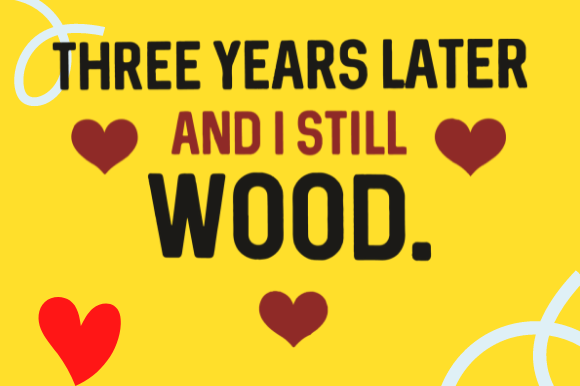 Funny 3rd Anniversary Gift For Wife Graphics for Crafts