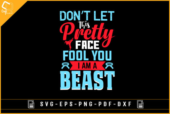 Funny Martial Arts Quotes Graphic for Crafts