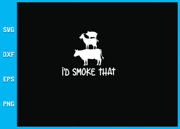 Funny Retro Grilling BBQ Smoker Graphics