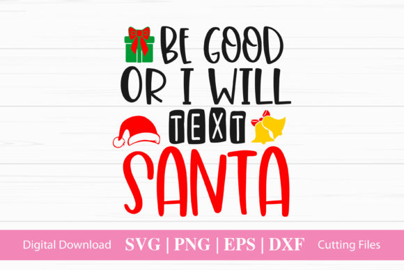 Funny Santa Christmas Graphics for Crafts