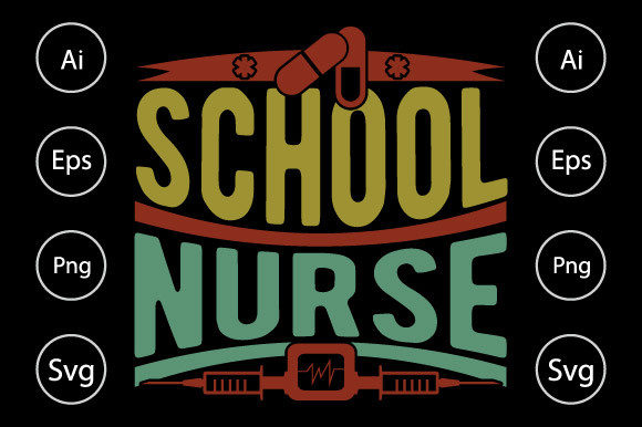 School Nurse Funny Nurse Graphics for Crafts