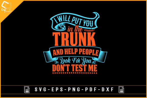 Trunk Graphic for Fun & Crafts
